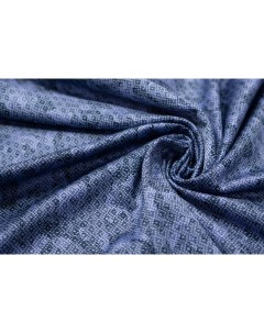 Ткань Трикотаж шелковистый голубой Размытый камуфляж Unofabric