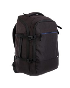 Рюкзак с эргономичной спинкой 45 х 32 х 21 для мальчиков чёрный синий Grizzly