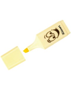 Маркер текстовыделитель Eyeliter Pastel 1 0 4 5 мм пастельный желтый 12 штук Luxor