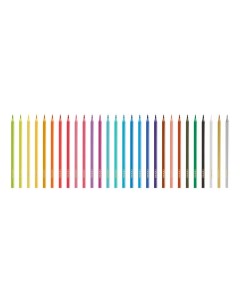 Карандаши цветные Мультики 19012324 пластиковые трехгранные 26 цветов Gamma
