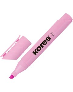 Текстовыделитель High Liner Plus Pastel розовый линия 0 5 5 мм Kores