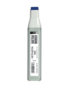 Чернила спиртовые для маркеров 20мл цвет B110 Глубокий синий Sketchmarker