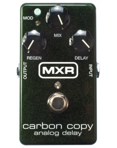 Педаль эффектов MXR M169 Carbon Copy Analog Delay аналоговая Dunlop