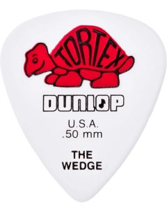 Медиаторы 424R 50 Tortex Wedge Dunlop