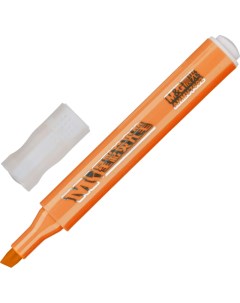 Маркер текстовыделитель треугольный 1 5 мм оранжевый M&g