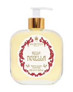 Жидкое мыло для рук Rosa Novella 250ml Santa maria novella