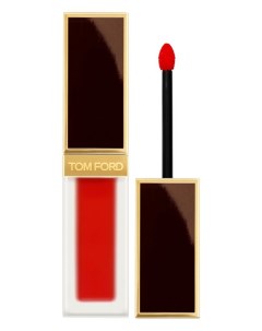 Жидкая помада для губ Liquid Lip Luxe Matte оттенок Carnal Red 6ml Tom ford