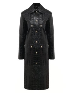 Пальто из экокожи Versace jeans couture