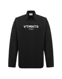 Хлопковая рубашка Vtmnts