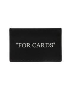 Кожаный футляр для кредитных карт Off-white