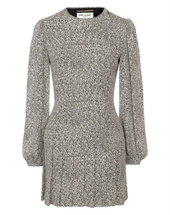 Платье из вискозы Saint laurent