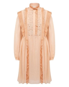 Шелковое платье Chloe