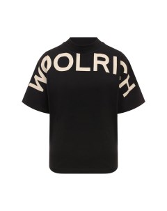 Хлопковая футболка Woolrich