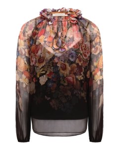 Шелковая блузка Zimmermann