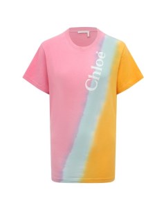 Хлопковая футболка Chloe