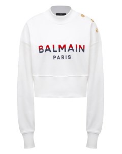 Хлопковый свитшот Balmain