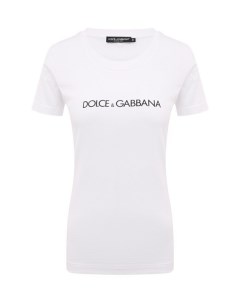 Хлопковая футболка Dolce&gabbana