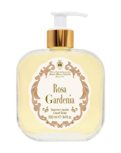 Жидкое мыло для рук Rosa Gardenia 250ml Santa maria novella
