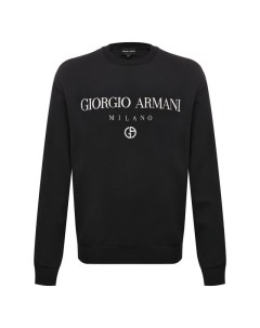 Хлопковый свитшот Giorgio armani