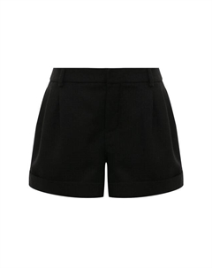 Шерстяные шорты Saint laurent
