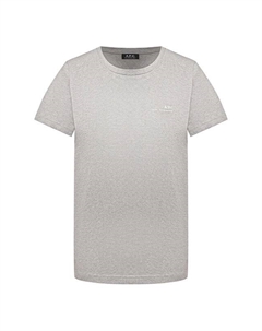 Хлопковая футболка A.p.c.