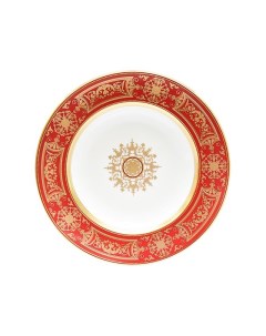 Суповая тарелка Aux Rois Rouge Bernardaud