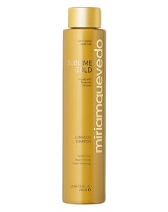 Золотой шампунь для сияния волос Sublime Gold 250ml Miriamquevedo