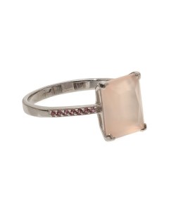 Кольцо с розовым кварцем Secrets jewelry