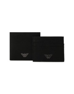 Комплект из футляра для кредитных карт и портмоне Emporio armani