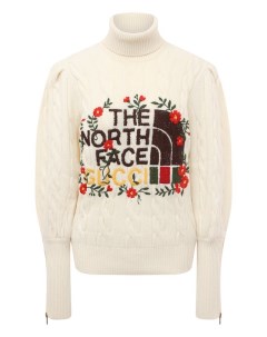 Шерстяной свитер The North Face x Gucci