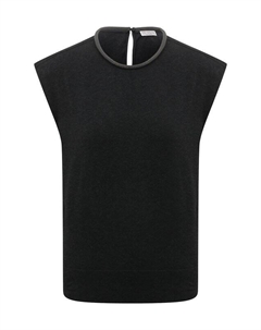 Хлопковый топ Brunello cucinelli