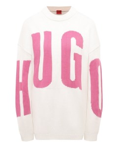 Хлопковый свитер Hugo