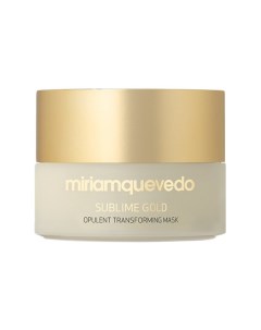 Роскошная золотая маска для мгновенного восстановления волос Sublime Gold 200ml Miriamquevedo