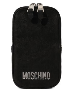 Кожаная сумка Moschino
