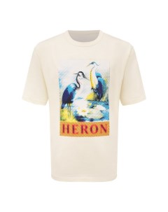 Хлопковая футболка Heron preston