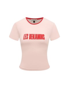 Хлопковая футболка Les benjamins
