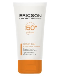 Солнцезащитный крем для лица High Protection Emulsion Spf 50 50ml Ericson laboratoire