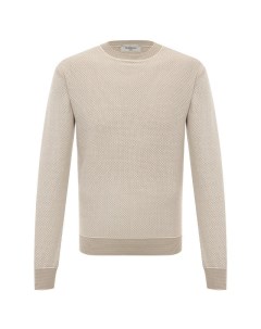 Джемпер из шелка и хлопка Piacenza cashmere 1733