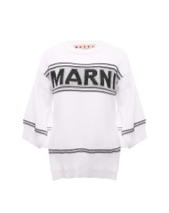 Хлопковый пуловер Marni
