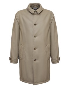 Кожаное пальто Bottega veneta