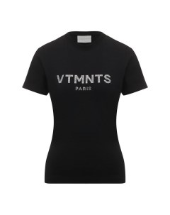 Хлопковая футболка Vtmnts