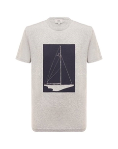 Хлопковая футболка Woolrich