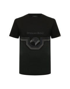 Хлопковая футболка Stefano ricci