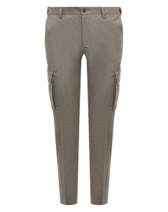 Шерстяные брюки карго Corneliani