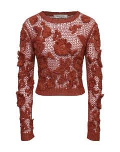 Льняной пуловер Valentino