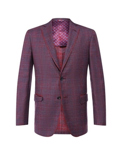 Пиджак из смеси шерсти и шелка Zilli