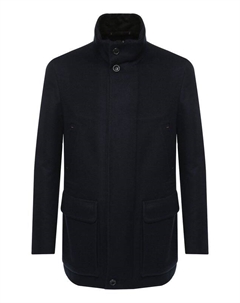 Кашемировая куртка на молнии с воротником-стойкой Zegna