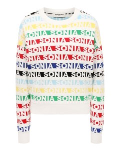 Хлопковый пуловер Sonia rykiel