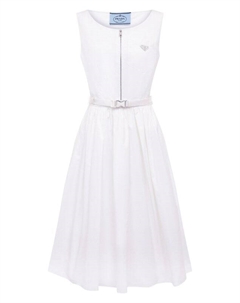 Хлопковое платье Prada
