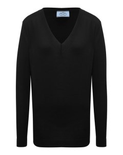 Шелковый пуловер Prada